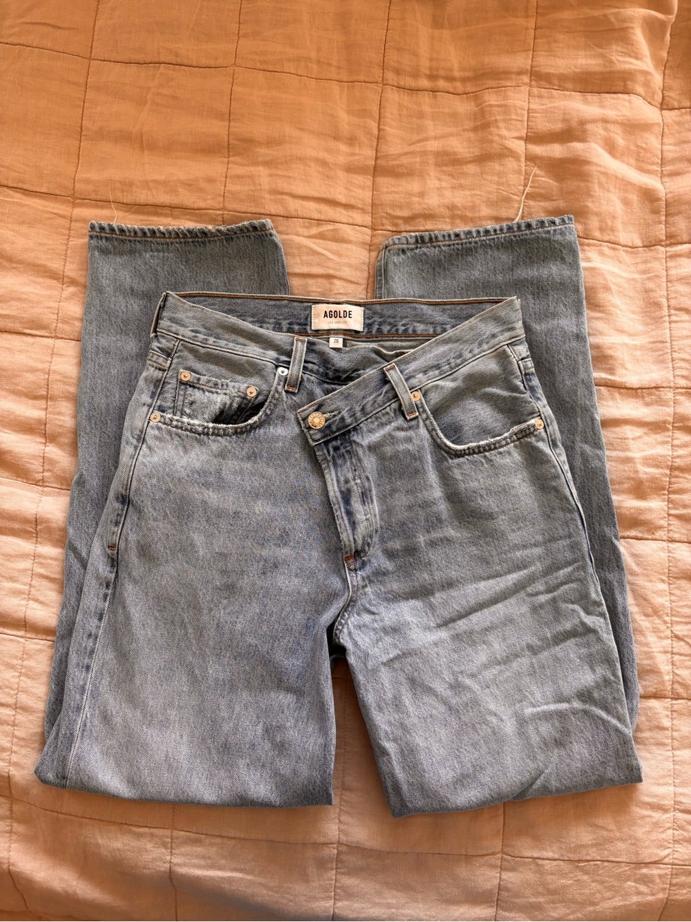Agolde Criss Cross Upsized Jean - Picture 2 of 3